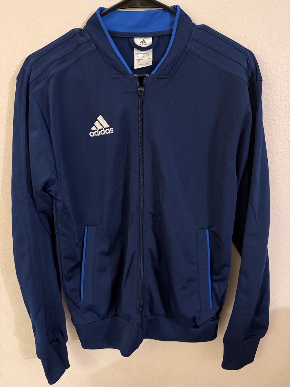 Adidas Men’s Navy Blue Track Jacket